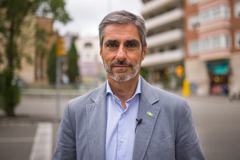 El candidato de Vox en Barcelona, Gonzalo de Oro-Pulido