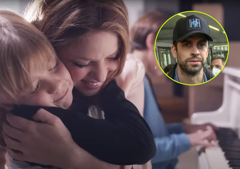 Els fills de Shakira surten al seu nou videoclip i Piqué no ho sabia