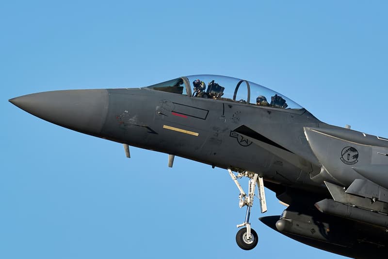 Un avión F-18 Hornet del Ejército del Aire de España