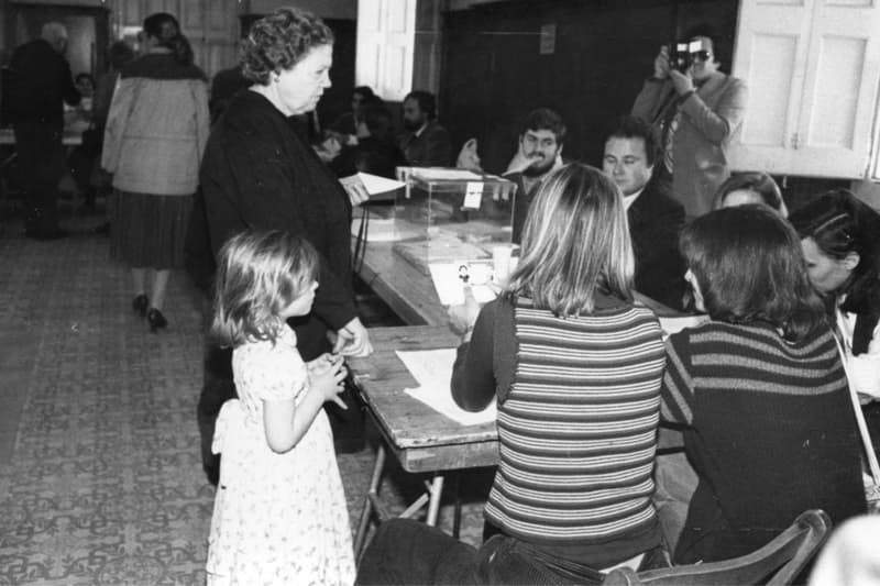 Fotografía de las elecciones municipales de 1979