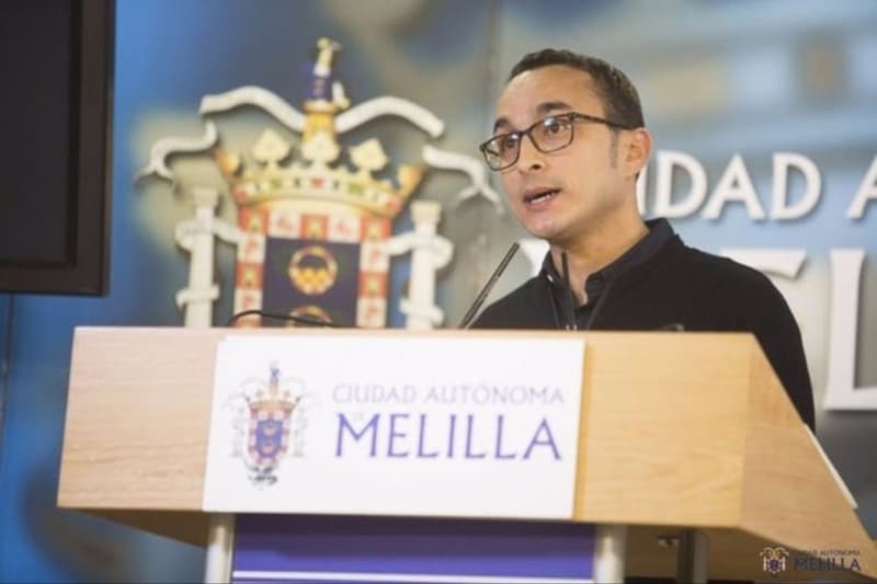 El número tres de la formació Coalició per Melilla, Ahmed Al-lal