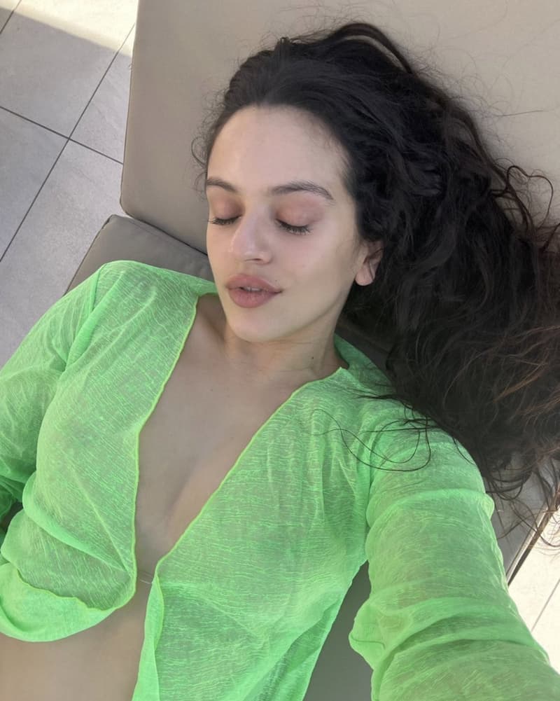 Una de las fotos robadas a Rosalía | Instagram
