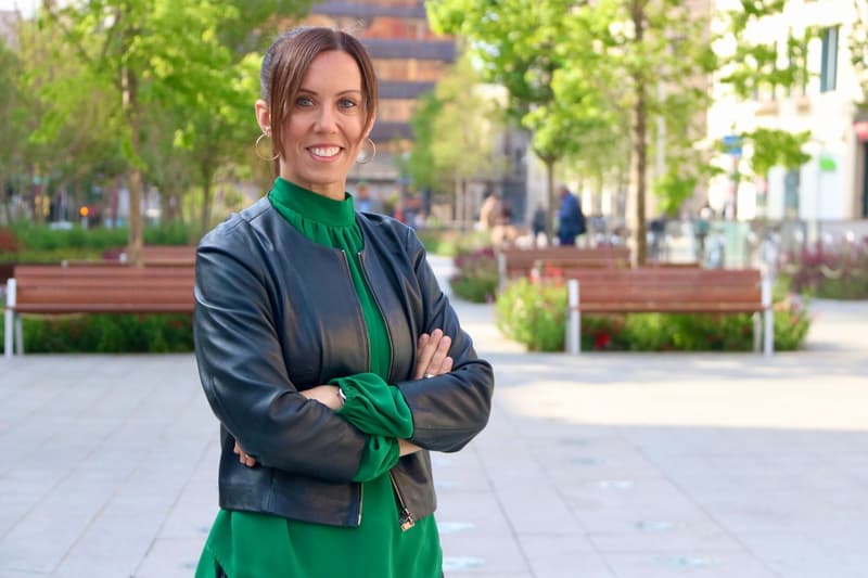 Marta Farrés, candidata del PSC a las elecciones de Sabadell