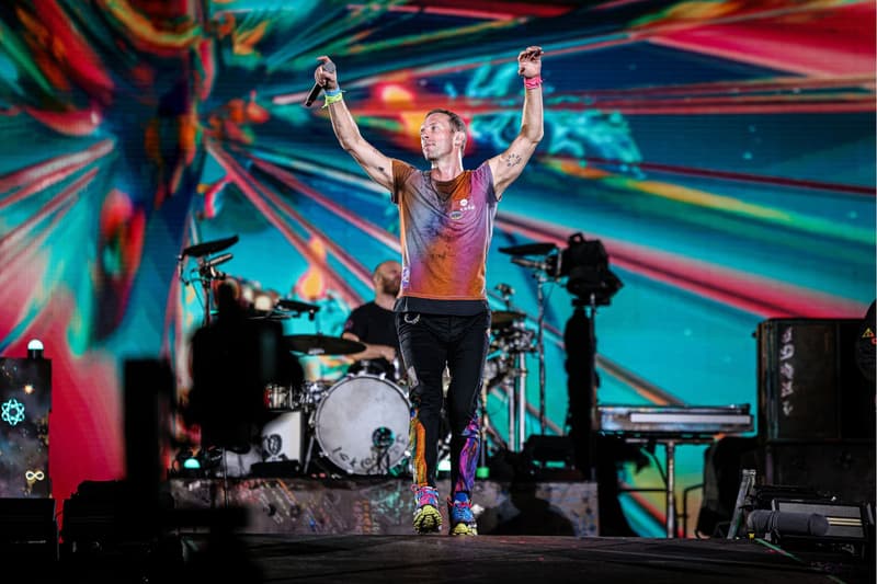 Coldplay en el concert de dimecres 24 de maig a Barcelona
