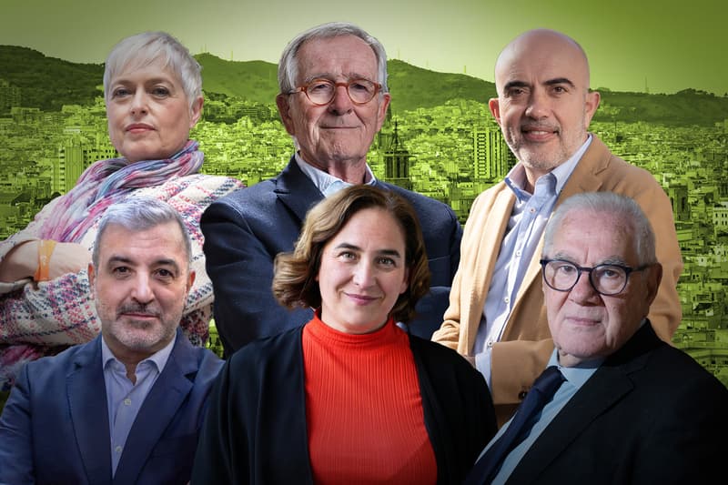 Candidatos elecciones municipales a Barcelona