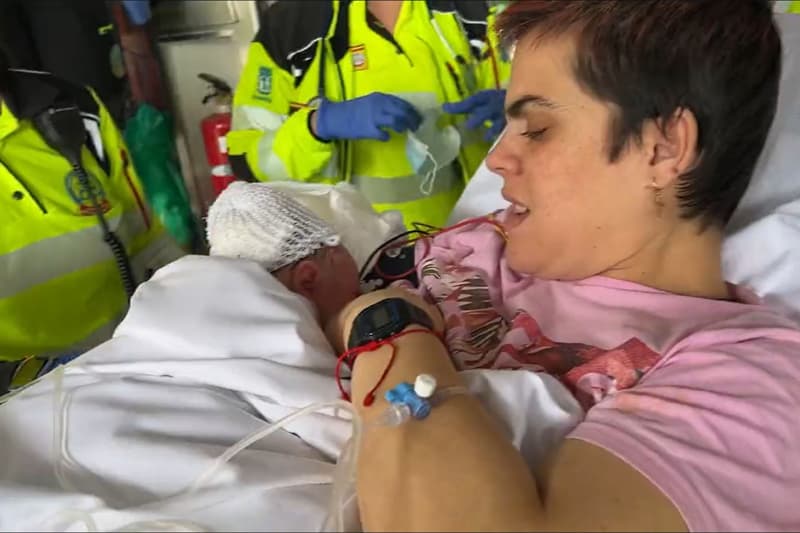 La mujer de 28 años que ha dado a luz en la calle en Madrid