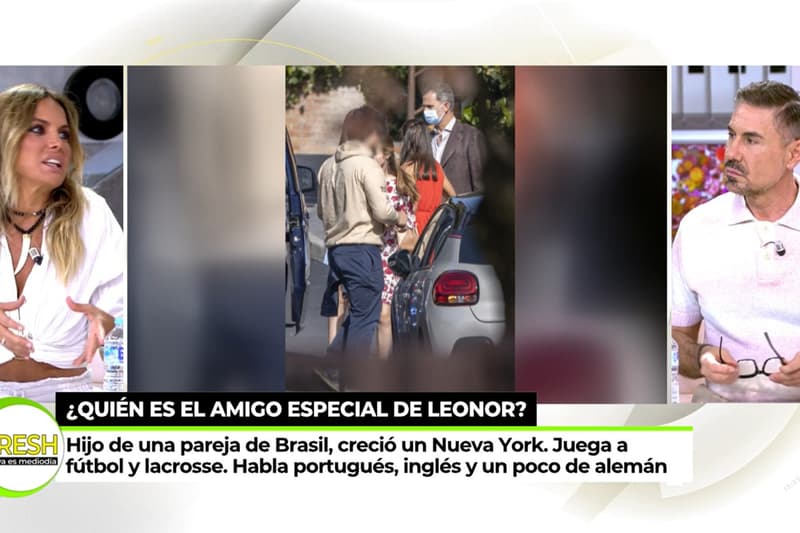 Les imatges de l'amic d'Elionor, amb la família reial espanyola durant la Setmana Santa de 2022 | Telecinco