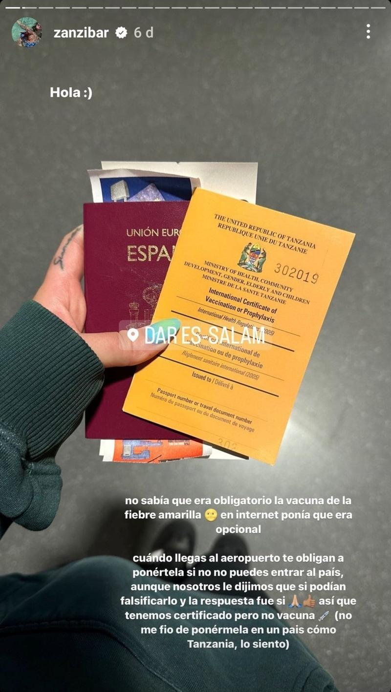 Abril Cols confessa que ha falsificat el certificat de vacunació | Instagram