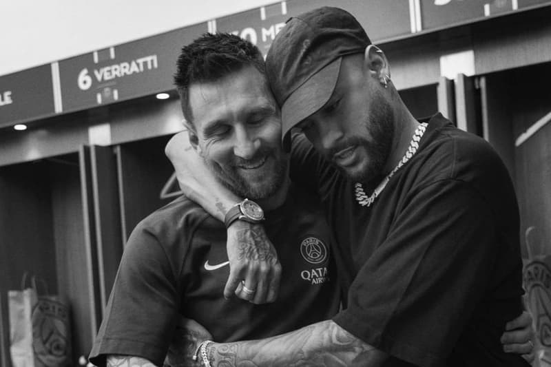 Leo Messi y Neymar Jr, en la foto de despedida que ha compartido el futbolista brasileño