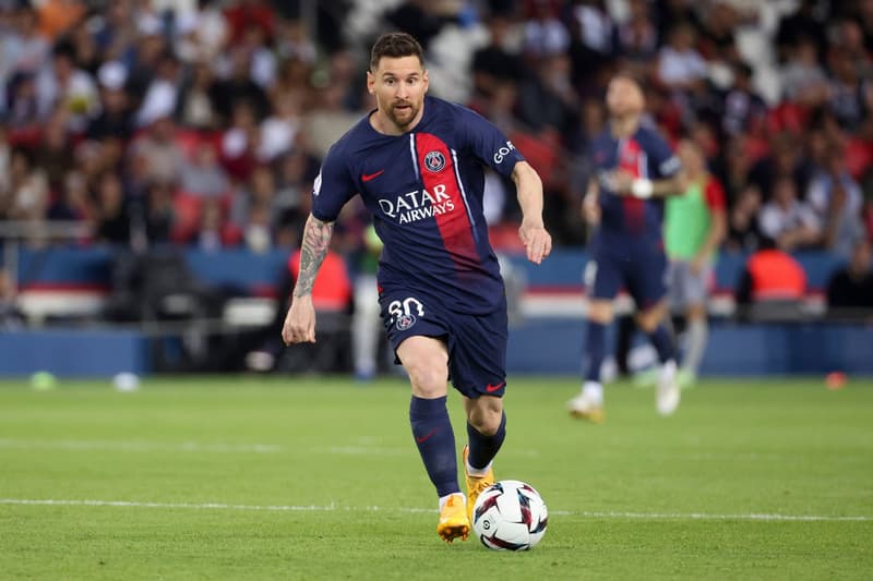 Leo Messi en un partit amb el PSG