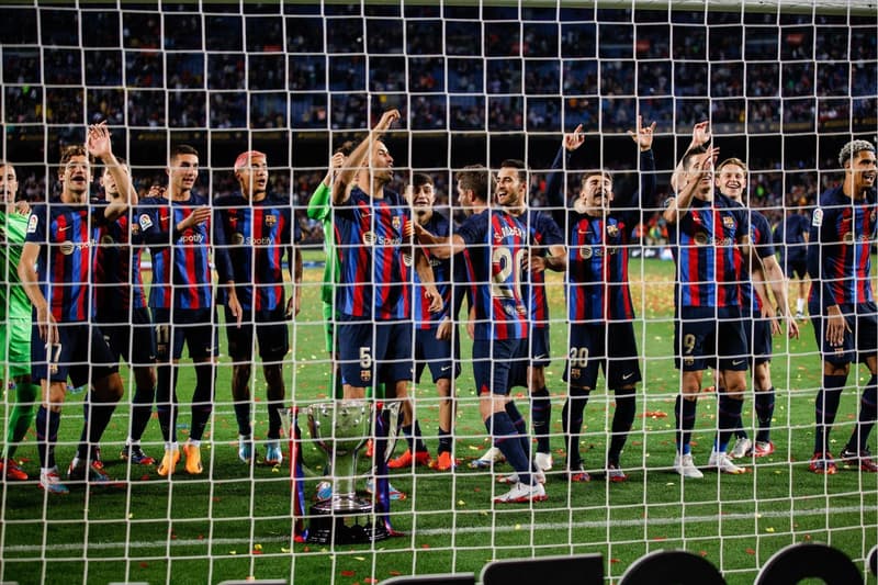 Els jugadors del FC Barcelona