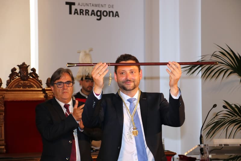 El alcalde de Tarragona, Rubén Viñuales