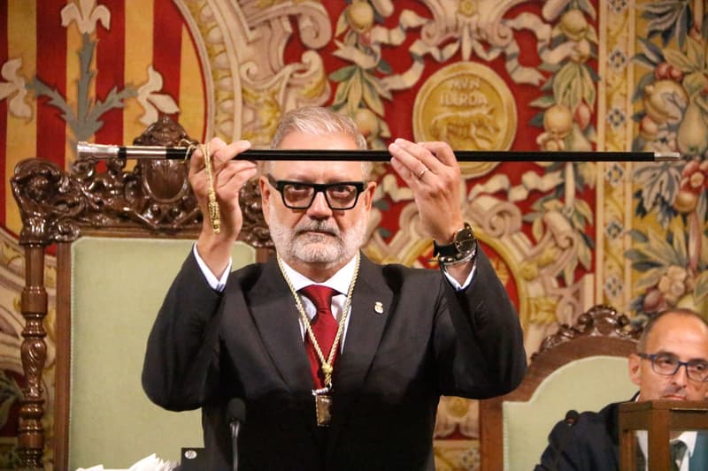 El alcalde de Lleida, Fèlix Larrossa