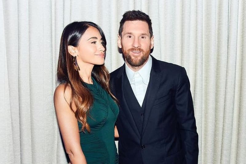 Leo Messi i Antonela Roccuzzo, en una imatge de les seves xarxes socials