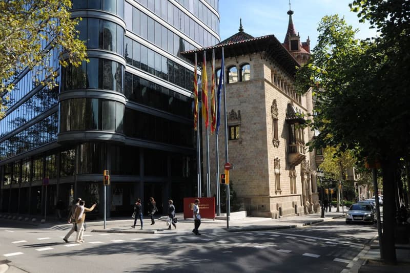 L'edifici de la Diputació de Barcelona