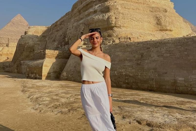 Maria Guardiola, de viaje en Egipto
