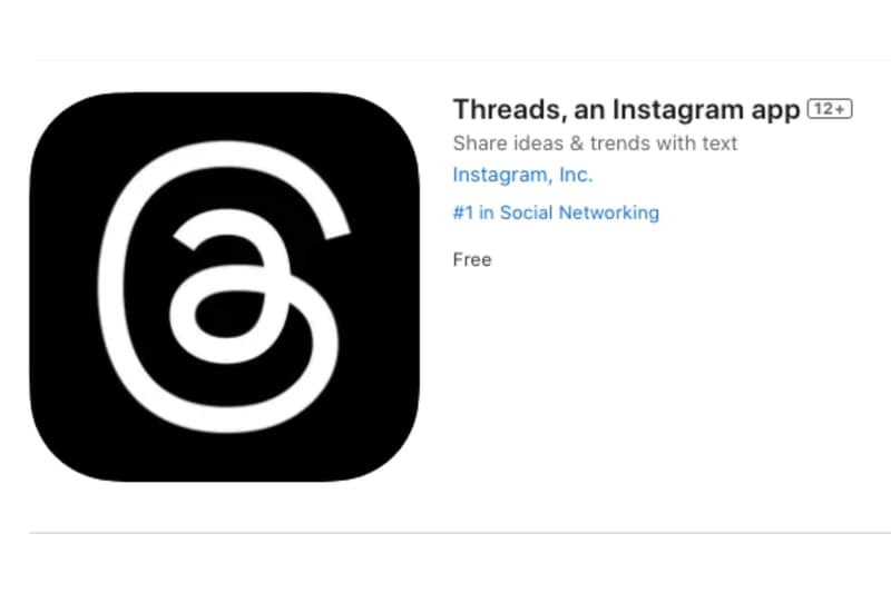 Logo de Threads a la App Store