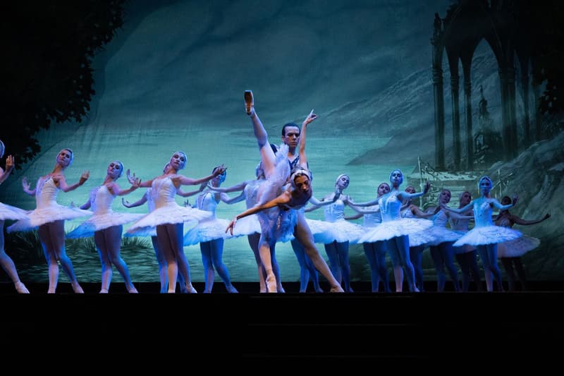 Una imatge del muntatge ‘El llac dels cignes’ del Ballet de Kíiv