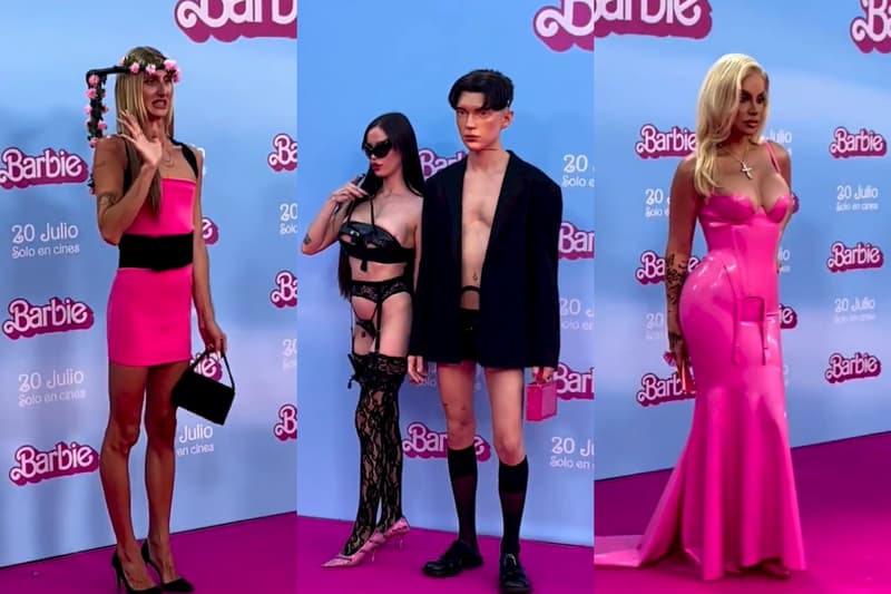 Alex Delacroix, María Forqué i Jedet, a la première de 'Barbie'