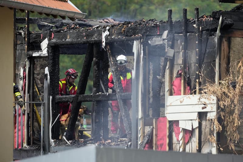 Incendio en un albergue en Francia