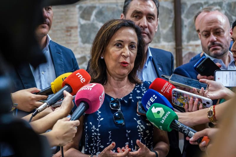 La ministra de Defensa en funcions, Margarita Robles
