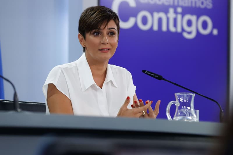 La portaveu del govern espanyol, Isabel Rodríguez