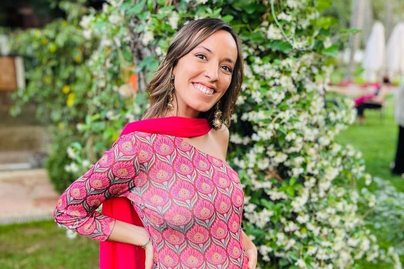 Marta Montaner, embarazada en una imagen de sus redes sociales