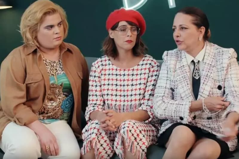 Brays Efe, Belén Cuesta y Yolanda Ramos en 'Paquita Salas'