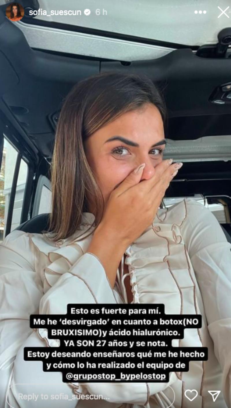 Sofía Suescun en una foto de sus redes sociales | Instagram