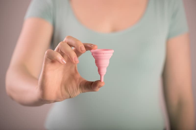 Imatge d'una copa menstrual