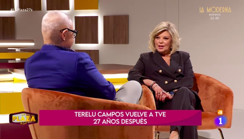Terelu Campos en el programa 'La Plaza' de TVE | TVE