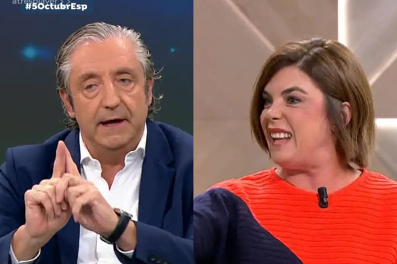 Josep Pedrerol i Samanta Villar a 'Espejo Público'