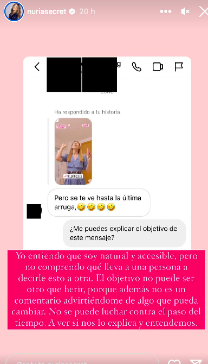 Núria Marín atacada por la edad y arrugas en las redes sociales | Instagram