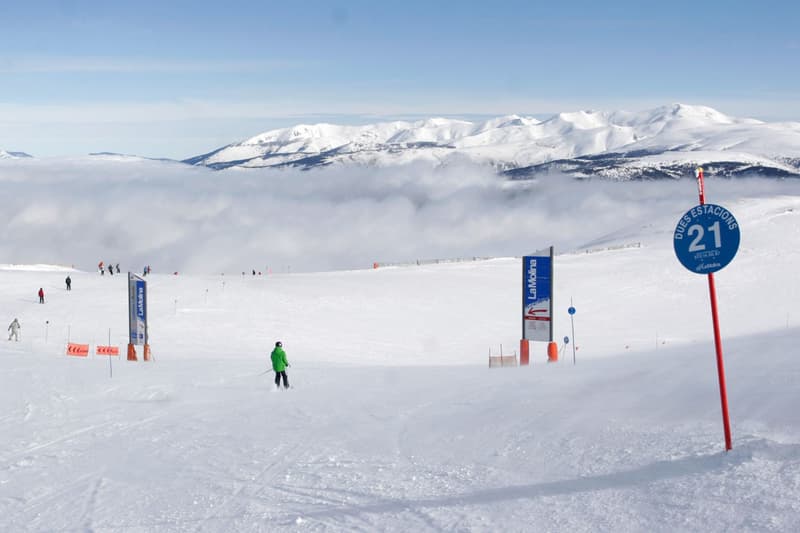 Pista d'esquí a La Molina