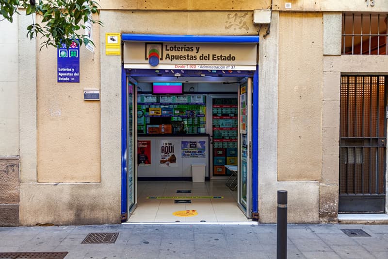 Una administració de Loteria de Barcelona