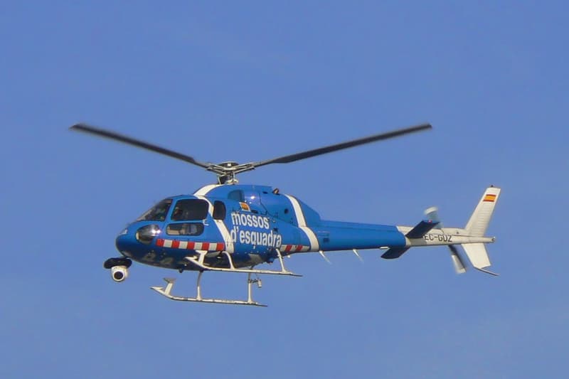 Helicóptero Mossos d'Esquadra