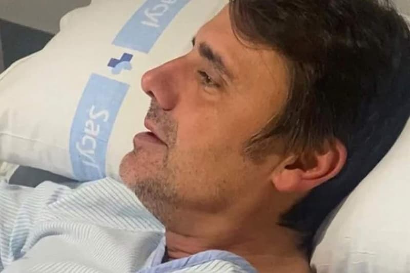 Ion Aramendi, en el hospital