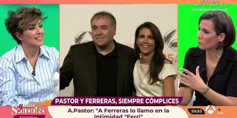 Ana Pastor, en el programa de Sonsoles Ónega | Antena 3
