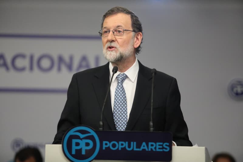 El expresidente del gobierno español, Mariano Rajoy