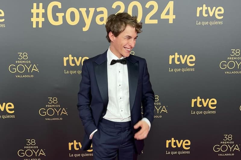 Santi Vaca Narvaja, en los Premios Goya 2024