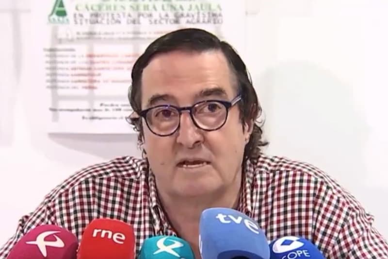 Declaracions polèmiques del president d'ASAJA Extremadura, Ángel García Blanco