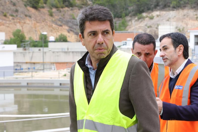 El president de la Generalitat Valenciana, Carlos Mazón