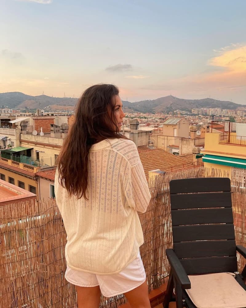 Ingrid Engen també es fa fotos al terrat | Instagram