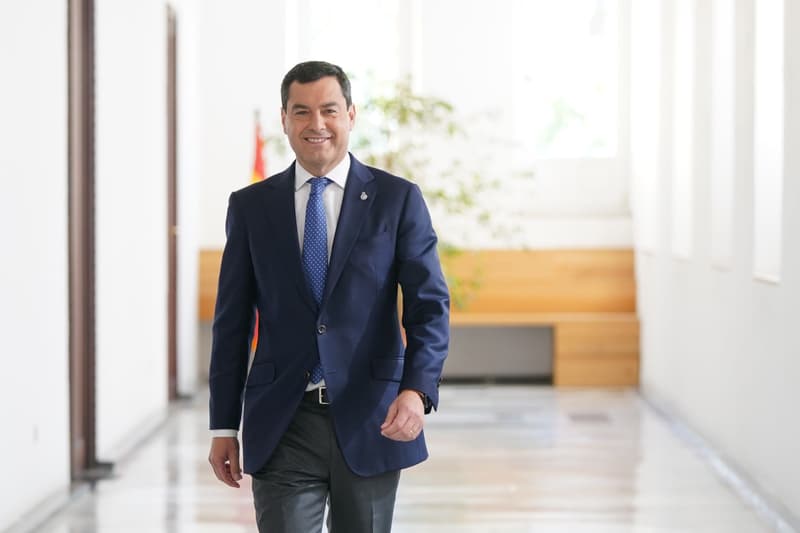 El president de la Junta d'Andalusia, Juanma Moreno