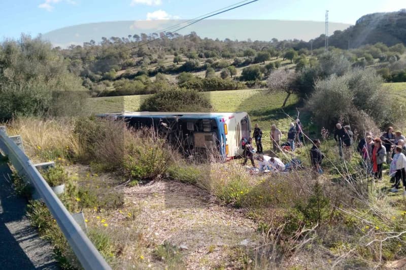 Fotografia de l'accident de Mallorca