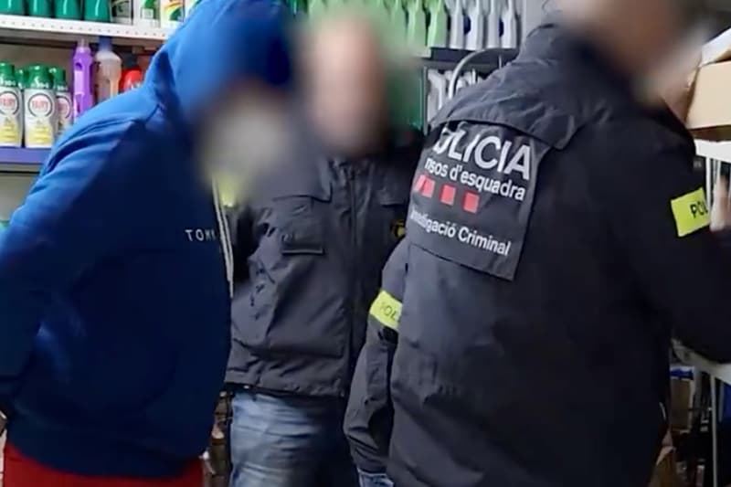 Els mossos han detingut 5 persones en aquesta operació