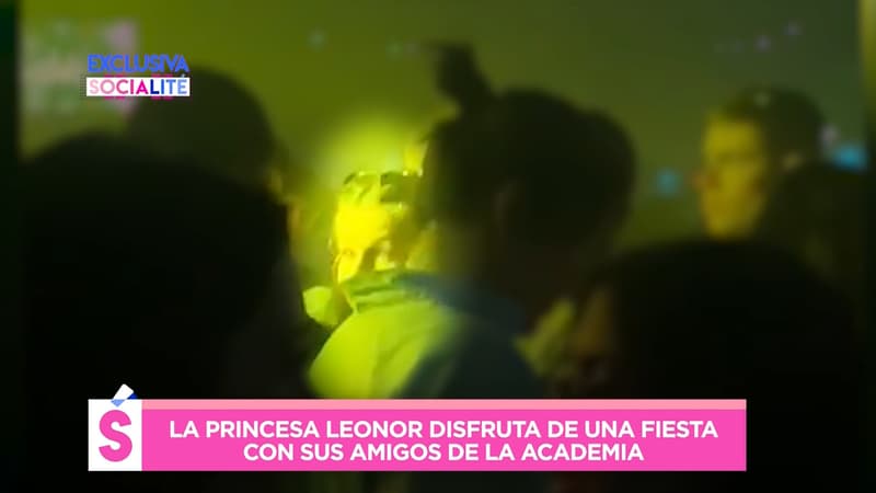 Leonor, en la discoteca | Telecinco