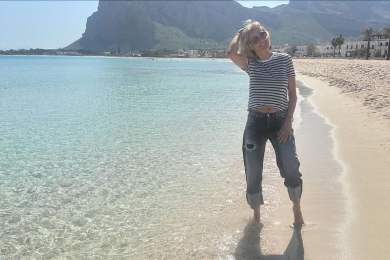 Susanna Griso, de vacaciones en Sicilia