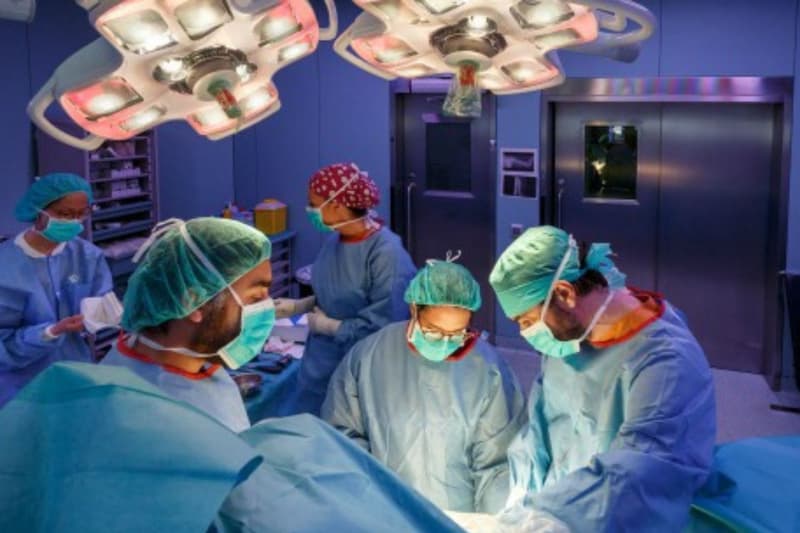 Intervención quirúrgica en Vall d'Hebron