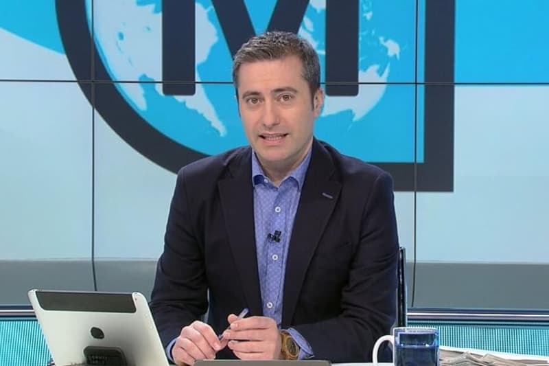 Pere Bosch, en una imatge a la televisió | TV3